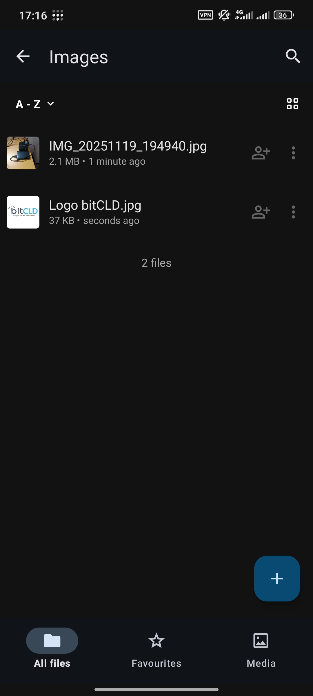 Uso Nextcloud
